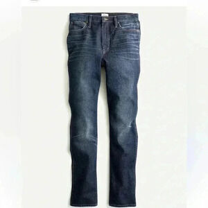 J CREW 10" vintage straight jean in boiler wash SIZE 32 EUC